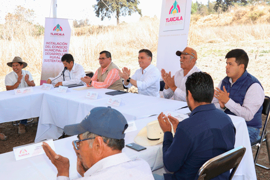 Tlaxcala avanza hacia un campo más productivo y sustentable con la instalación del Consejo Municipal de Desarrollo Rural