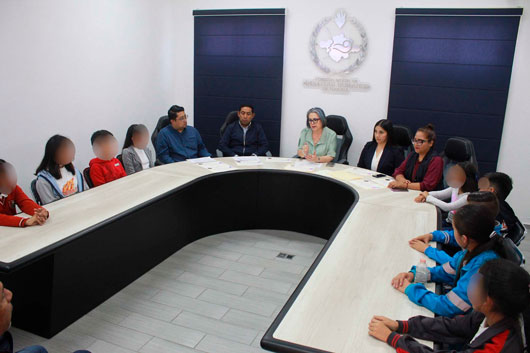 Elige CEDHT al primer Consejo Consultivo Infantil del organismo autónomo, son niñas y niños de diferentes municipios
