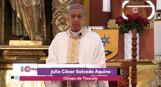 La Diócesis de Tlaxcala ofició una eucaristía en memoria del Papa Francisco 