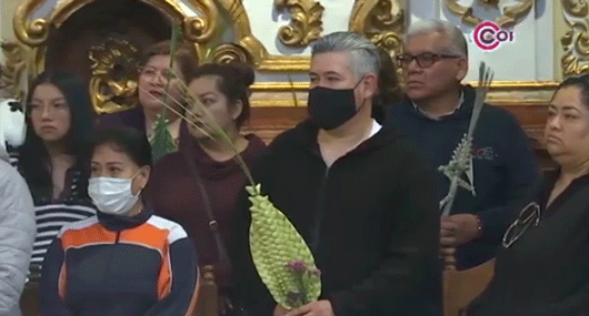 Inició la Semana Santa con el Domingo de Ramos