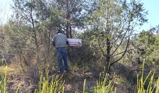 Profepa clausura predio por cambio de uso de suelo en Tlaxcala