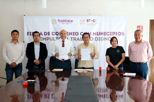 Fortalece STYC coordinación con los municipios para impulsar el trabajo digno y formal en Tlaxcala