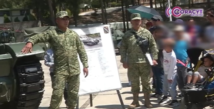La 23 Zona Militar abrió sus puertas a las familias tlaxcaltecas