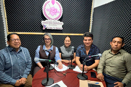  Inicia actividades cabina de difusión de la CEDHT, espacio de diálogo y promoción de los derechos humanos