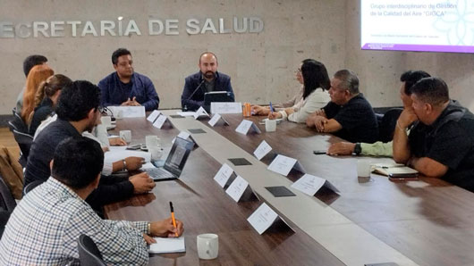 Instalan grupo interdisciplinario de la gestión de la calidad del aire en Tlaxcala