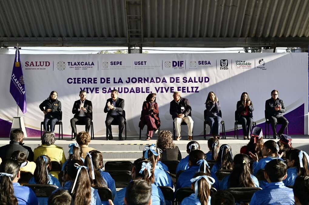 Lidera Tlaxcala avances de la Estrategia “Vive Saludable, Vive Feliz”