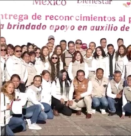 Reconocieron a 250 “Servidores de la Nación” en Tlaxcala 