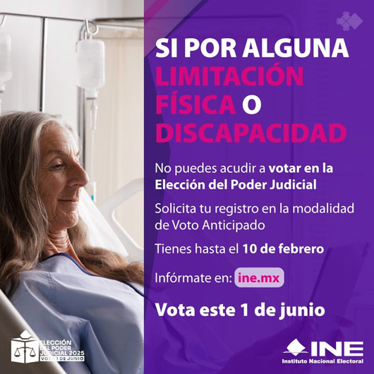 En Tlaxcala, 208 personas están en condiciones de participar en el voto anticipado: INE