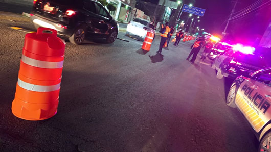 Con el operativo alcoholímetro, ayuntamiento de Tlaxcala de Xicohténcatl refuerza la seguridad