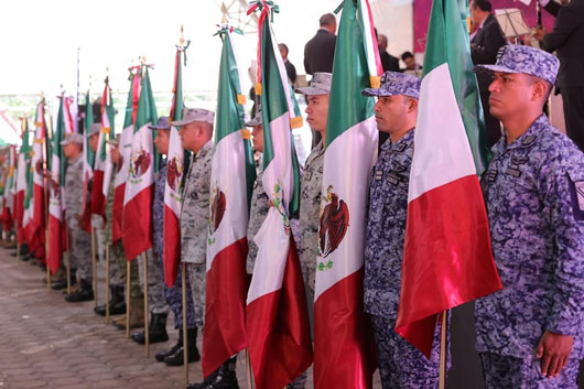 Bandera, símbolo de la unidad, valor e independencia de México