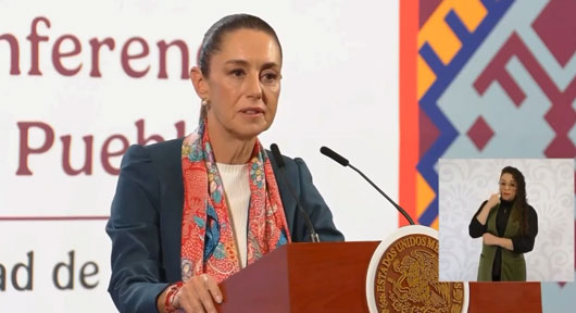Presidenta Claudia Sheinbaum destaca reducción de 12% en homicidios dolosos en los últimos cuatro meses y enero de 2025 es el más bajo en los últimos ocho años