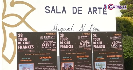 Disfruta del 28° Tour de Cine Francés en la Sala “Miguel N. Lira”