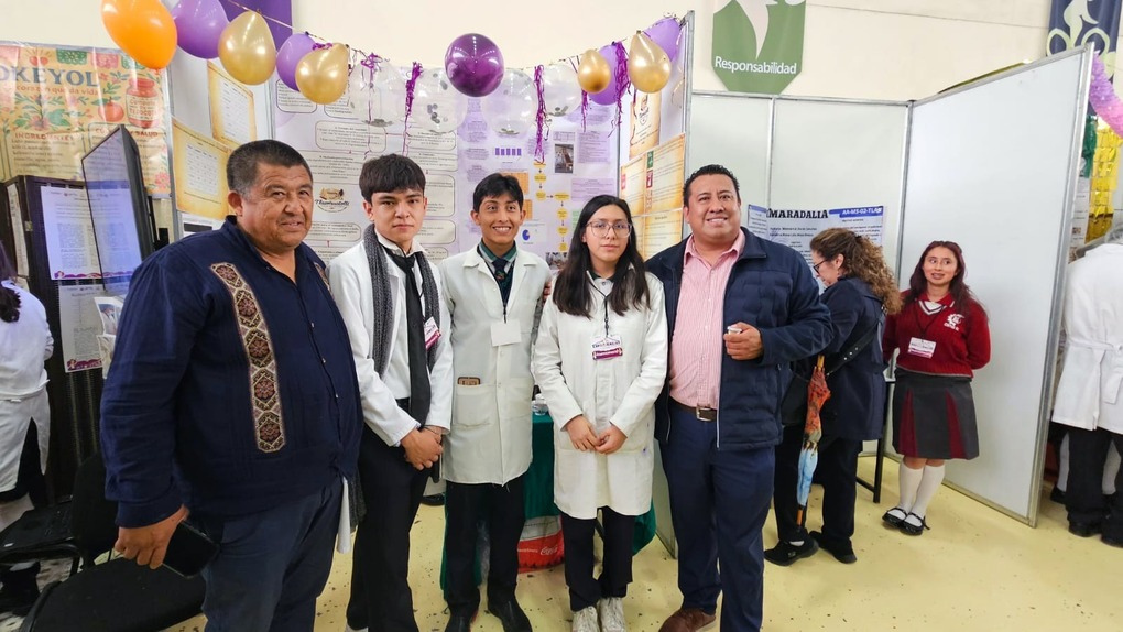 Cecyte-Emsad Tlaxcala obtiene seis acreditaciones para Expociencias Nacional 2025