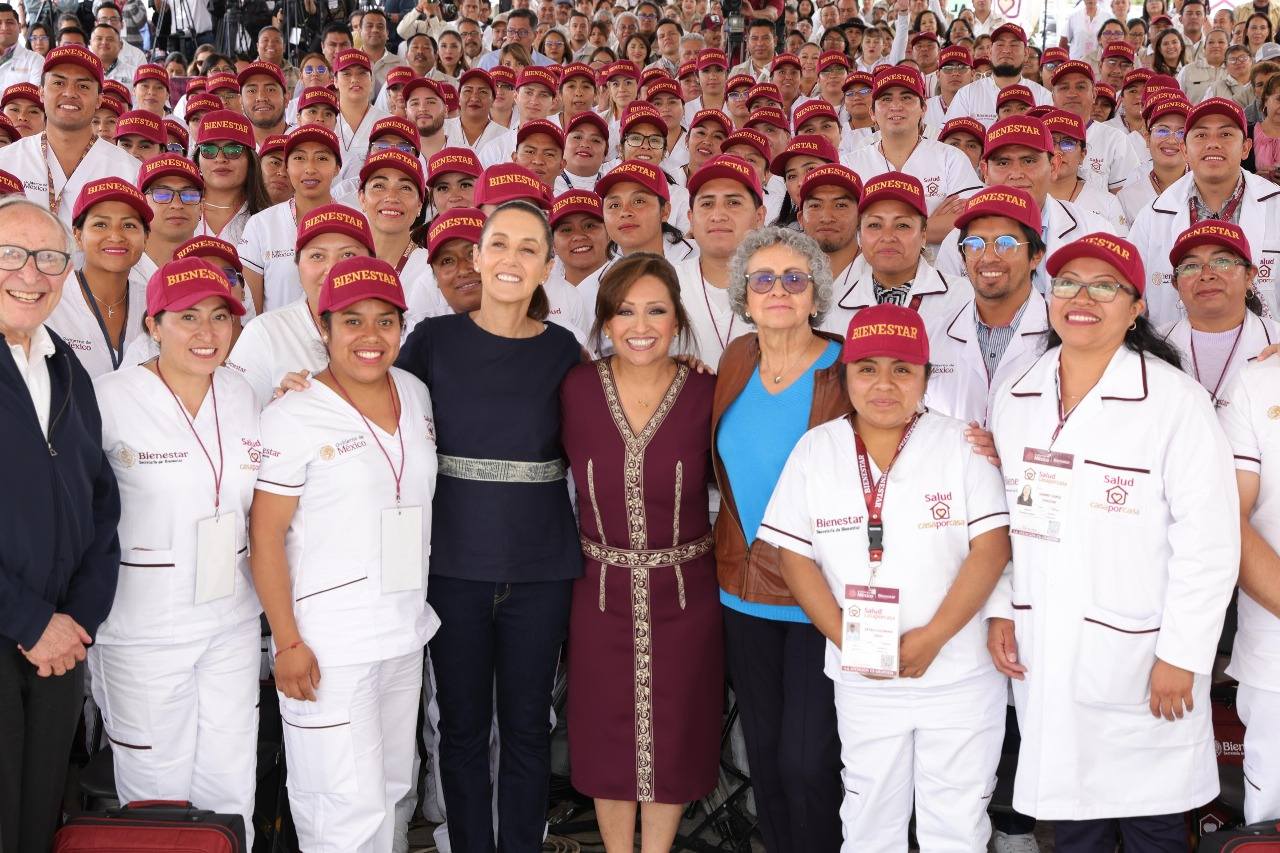 Encabezó presidenta Claudia Sheinbaum arranque del programa “Salud Casa por Casa” en Tlaxcala