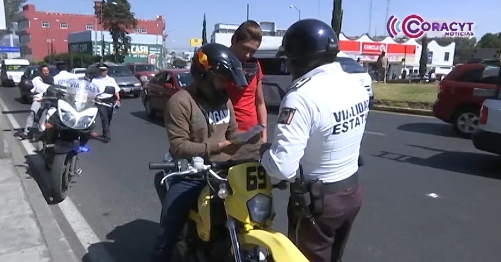 Iniciará operativo para regular circulación de motocicletas en Tlaxcala Capital