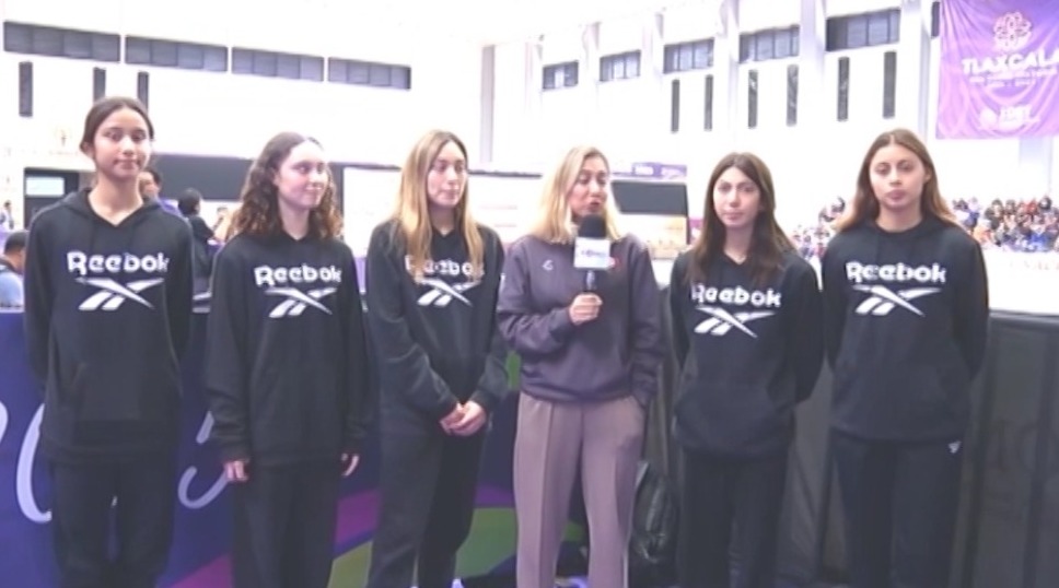 La selección nacional de gimnasia rítmica presenció la competencia de Olimpiada Nacional 2025