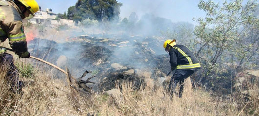 El heroico cuerpo de bomberos hace un llamado a la población durante temporada de incendios