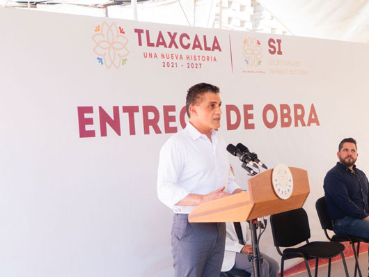 Entrega presidente Alfonso Sánchez primera etapa de rehabilitación de calles Mitla, Independencia y Zitlalpopocatl en Ocotlán