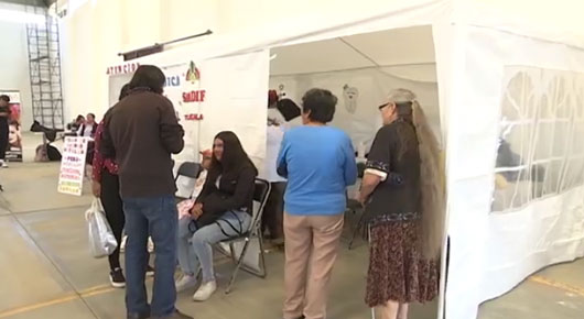 Más de 6 mil capitalinos se benefician con servicios médicos y apoyo alimentario 