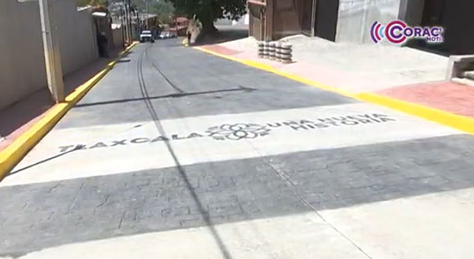 Rehabilitación de calles en Tlaxcala capital mejorará la movilidad