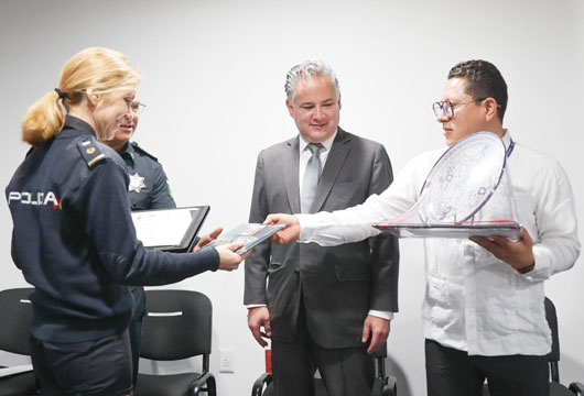 Clausura SSC primer encuentro de capacitación de proximidad social policial y blanqueo de capitales