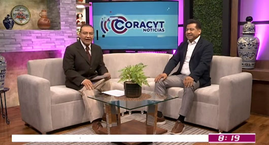 En entrevista, el director del FOMTLAX, Carlos Augusto Pérez Hernández