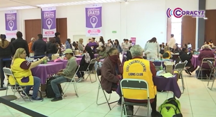Tlaxcaltecas mejoraron su visión gracias a la Macro Jornada de Lentes Graduados
