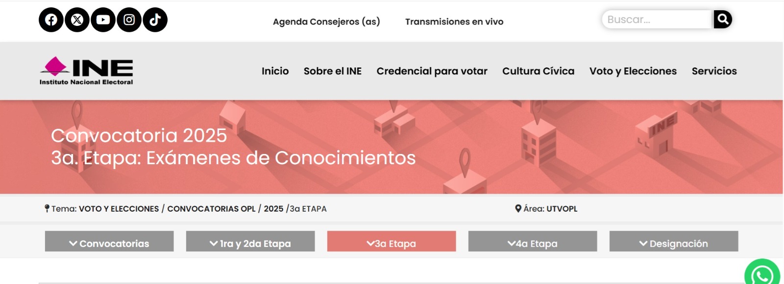 Publicó INE resultados de examen con 36 personas concursantes mejor calificadas que aspiran al ITE