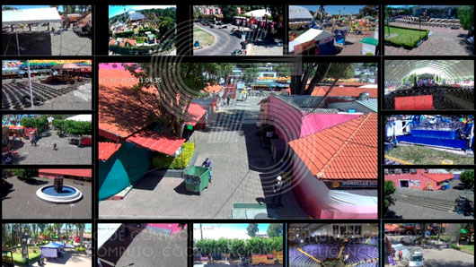 Inicia operativo de coordinación y video vigilancia del c5i en la feria de Tlaxcala 2025