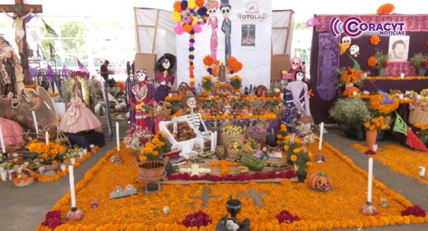 Inició la instalación de ofrendas del Concurso Estatal “Desiderio Hernández Xochitiotzin”