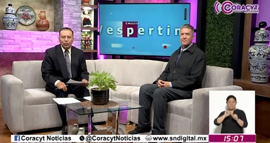 Entrevista con el jefe del Suayed-UNAM en Tlaxcala, Francisco Ledesma Llaca