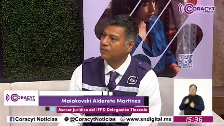 En entrevista, el asesor jurídico del Instituto Federal de Defensoría Pública en Tlaxcala