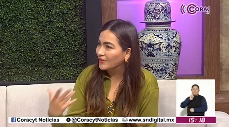 La titular de la Secretaría de las Mujeres del Estado de Tlaxcala, Nydia Cano Rodríguez