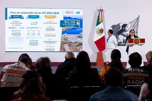 Concluirá CFE 11 proyectos de generación eléctrica en 2025