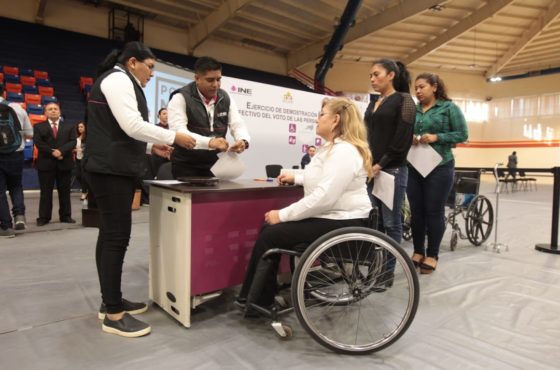 Aplicará INE medidas de inclusión en primera elección judicial