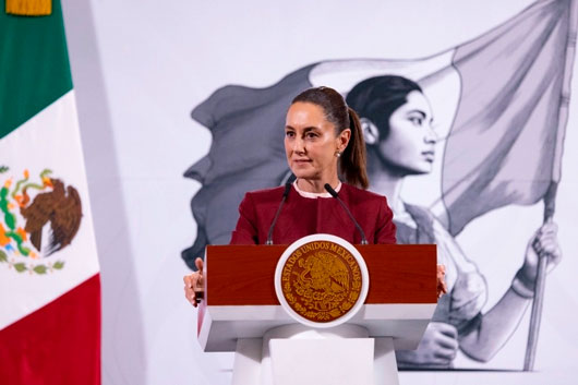Necesario, estrechar colaboración fronteriza con EU para combatir crimen: Sheinbaum