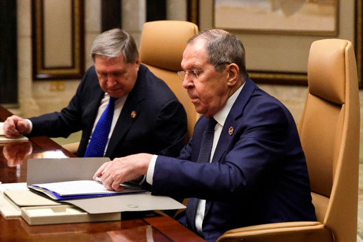 Rusia rechaza el despliegue de tropas de la OTAN o la UE en Ucrania: Lavrov