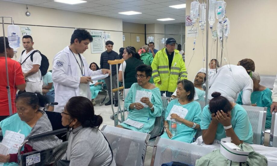 Hospital del IMSS de Los Reyes La Paz se encuentra en servicio tras fuertes lluvias