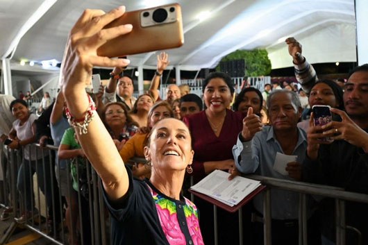 Continúa Sheinbaum gira por Sonora; arranca con obras