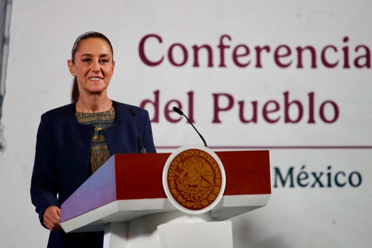 No es verdad que haya más desapariciones, responde Sheinbaum al Episcopado