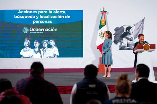 Anuncia Godoy modificaciones a Ley Federal de Personas Desaparecidas