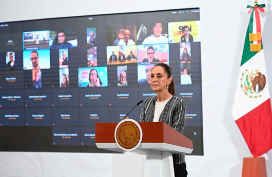 Destaca Sheinbaum reducción de aranceles a vehículos fabricados bajo el T-MEC