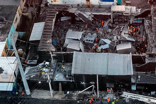 Colapso de techo en discoteca de Dominicana deja 27 muertos