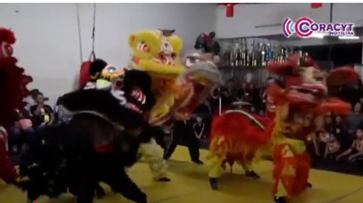 Celebra escuela de karate la llegada del “Año Nuevo Chino”