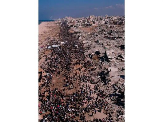 Éxodo hacia la nada de 376 mil palestinos