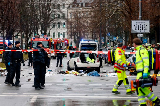 Al menos 28 heridos en Múnich en atropellamiento múltiple