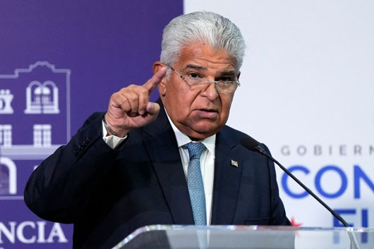 Soberanía sobre el canal de Panamá no está en discusión: Mulino