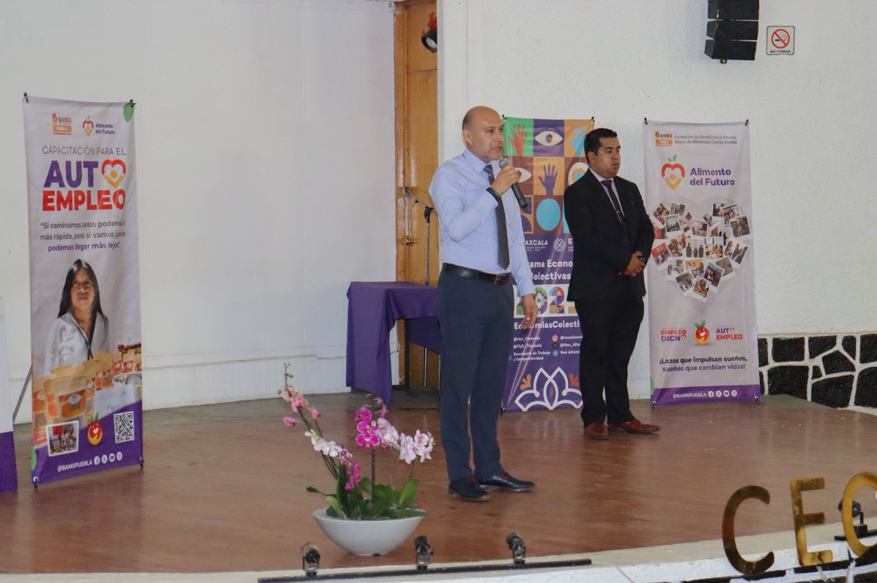 Gobierno de Tlaxcala fortalece emprendimiento comunitario en sectores vulnerables: STYC
