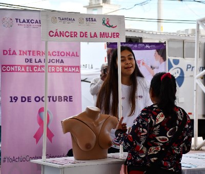 En Tlaxcala se previene, detecta y atiende el cáncer con servicios de calidad  