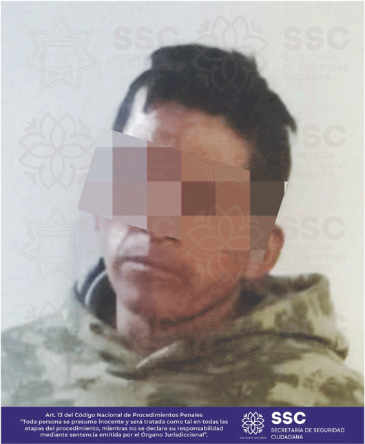 Asegura policía de género a una persona por violencia